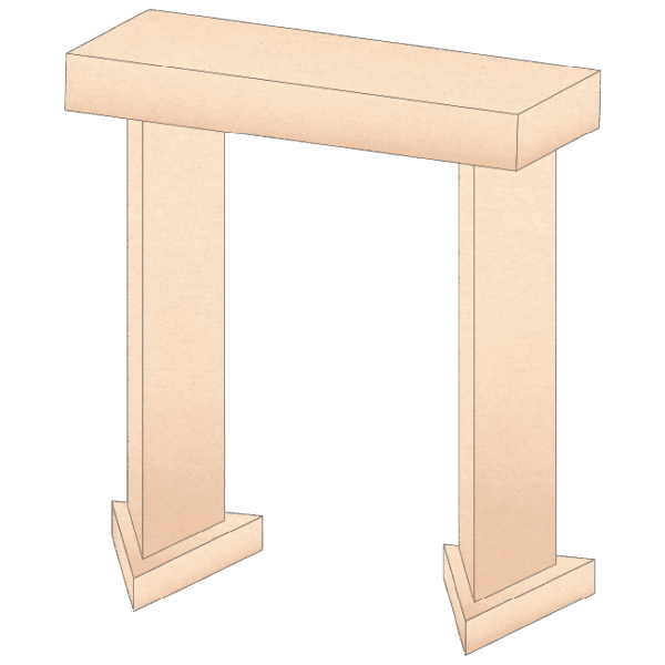 arche en carton