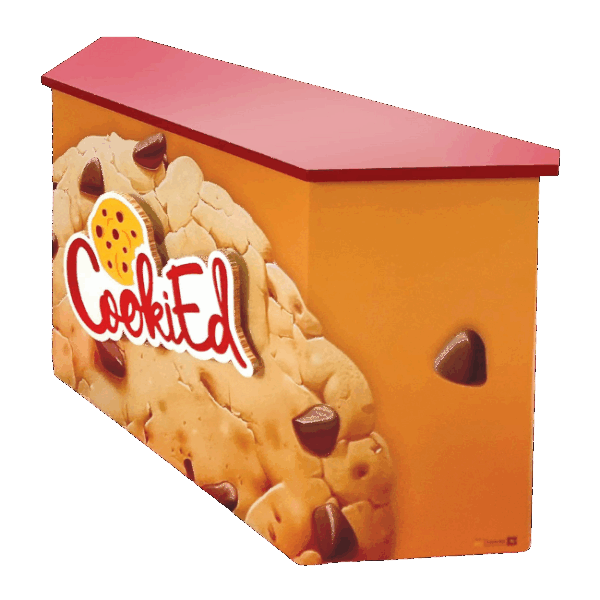 comptoir en carton - CookiEd