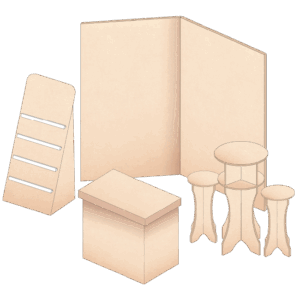 stand en carton